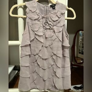 Ann Taylor textured blouse, size XSP, GUC